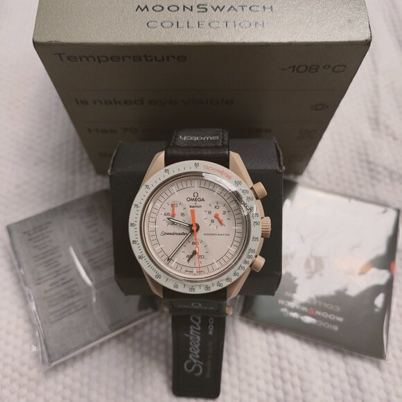 💜NWT💜 Swatch X Omega Moonswatch Mission To Jupiter Watch - Picture 4 of 5